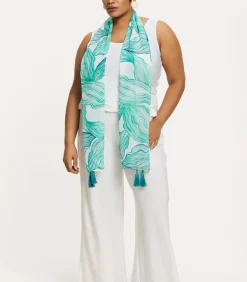 DAMES YOEK Dames Sjaal print