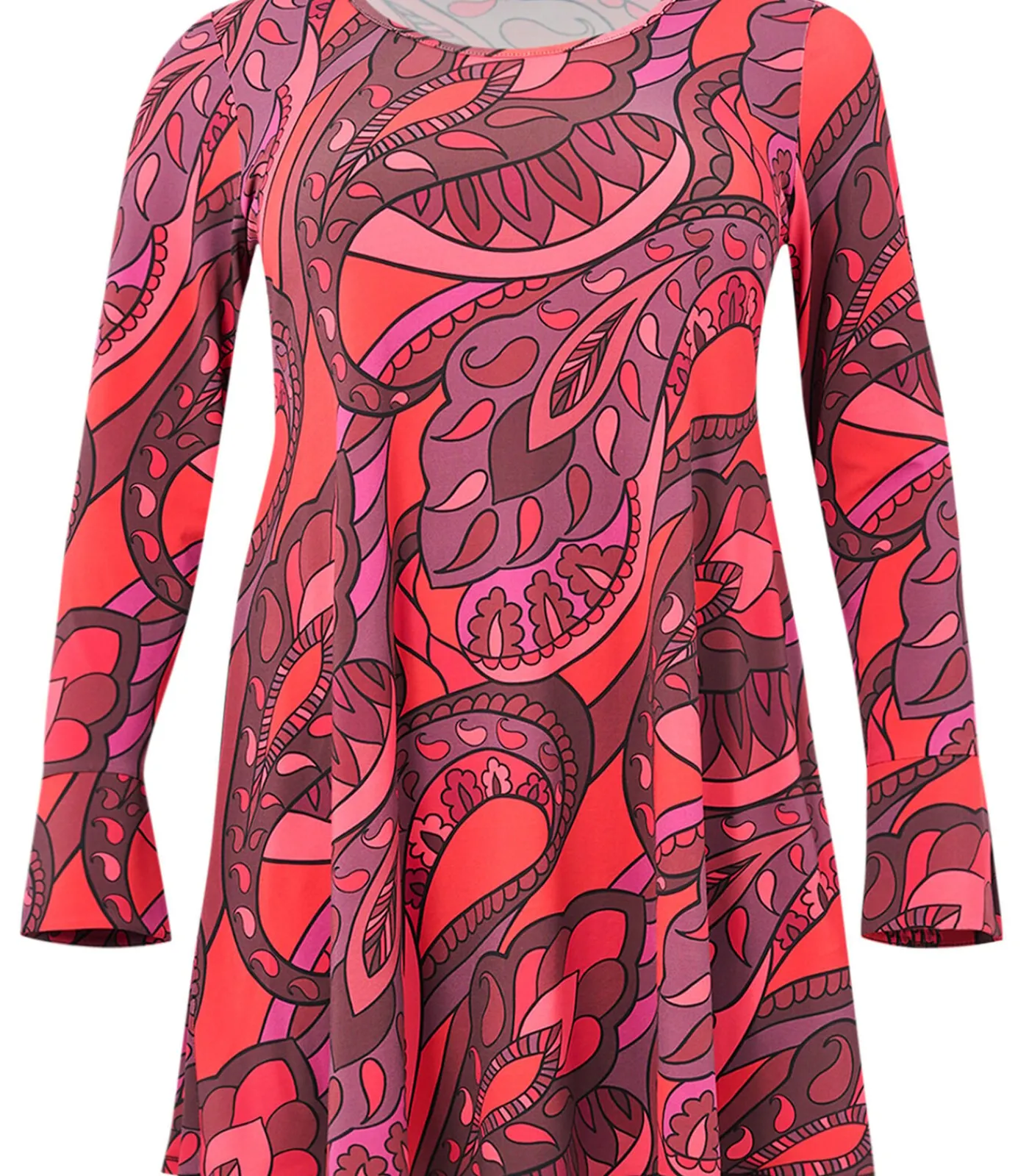 DAMES YOEK Dames Tuniek wijde pasvorm