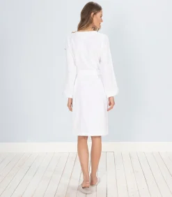 Best Damesbadjas Floss Wit - M DAMES Badjassen