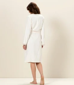 Clearance Damesbadjas Gales Ecru - L DAMES Badjassen