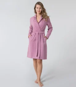 Hot Damesbadjas Marlon Orchidee - L DAMES Badjassen