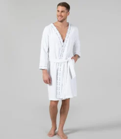 Discount Damesbadjas Nalu Wit - S DAMES Badjassen