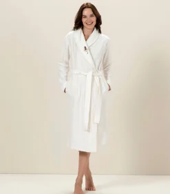 Online Damesbadjas Umbrella Ecru - S DAMES Badjassen