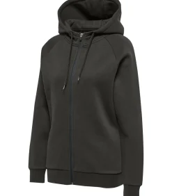 Dameshoodie met rits red Heavy DAMES Truien & Cardigans