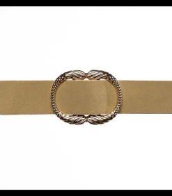 DAMES Fortex Damesriem Kaki 4 cm