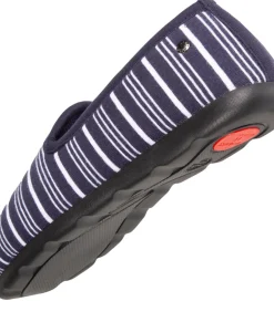 DAMES ISOTONER Damesslippers charentaise Gestreept