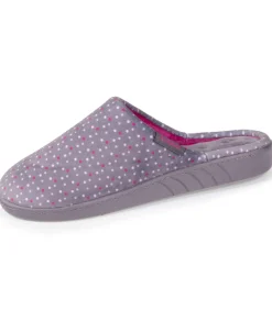 DAMES ISOTONER Damesslippers Pois Violet