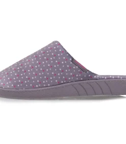 DAMES ISOTONER Damesslippers Pois Violet