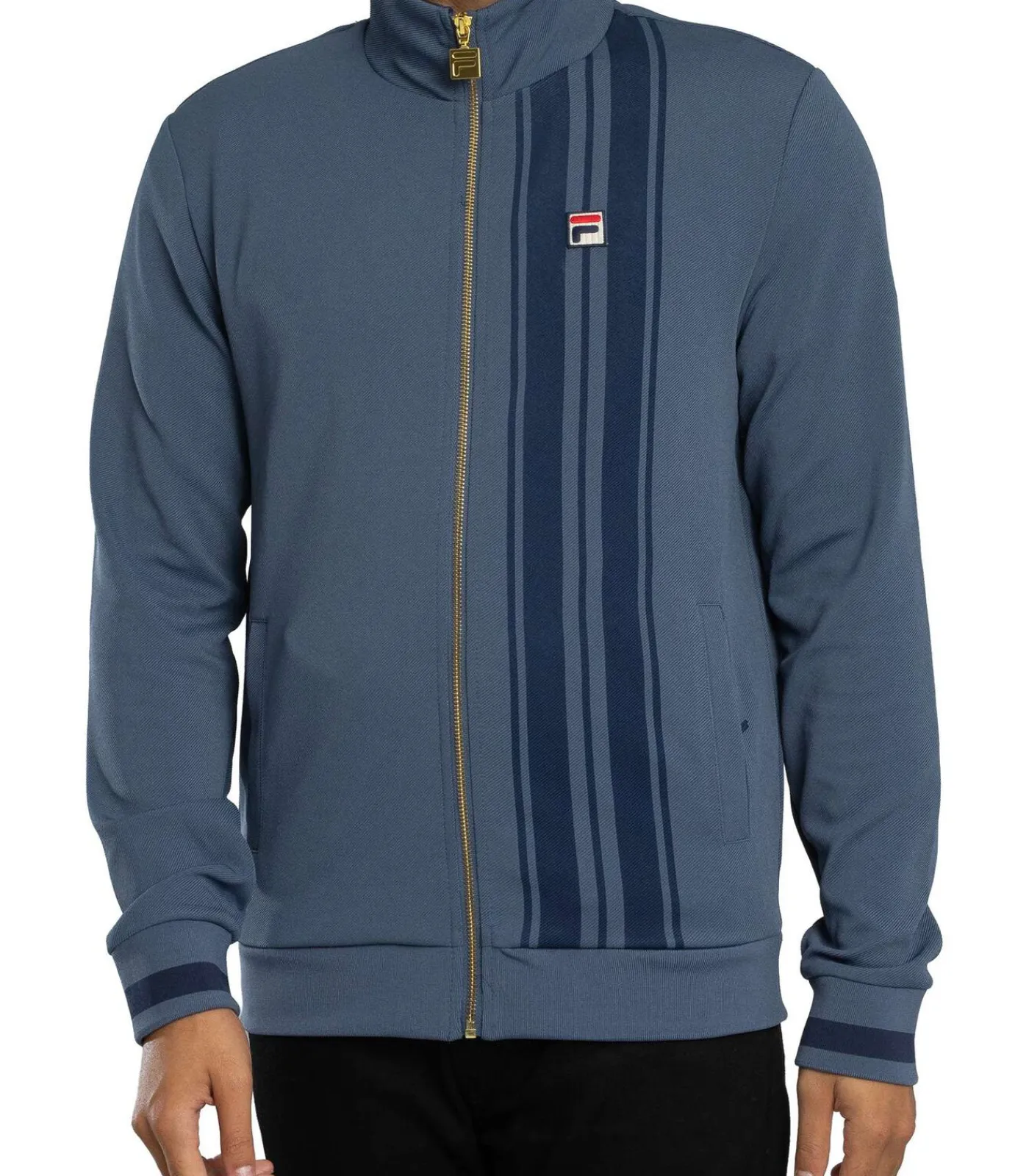 Sale Dante Printed Stripe Track Jacket Heren Sportkledij