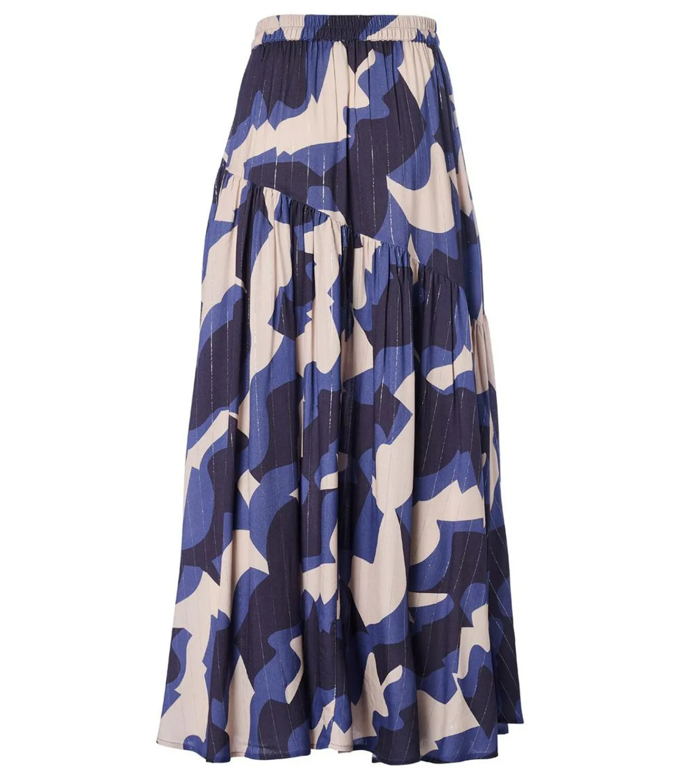 DAMES Mart Visser Dazzy Print Rok Blauw / Multi