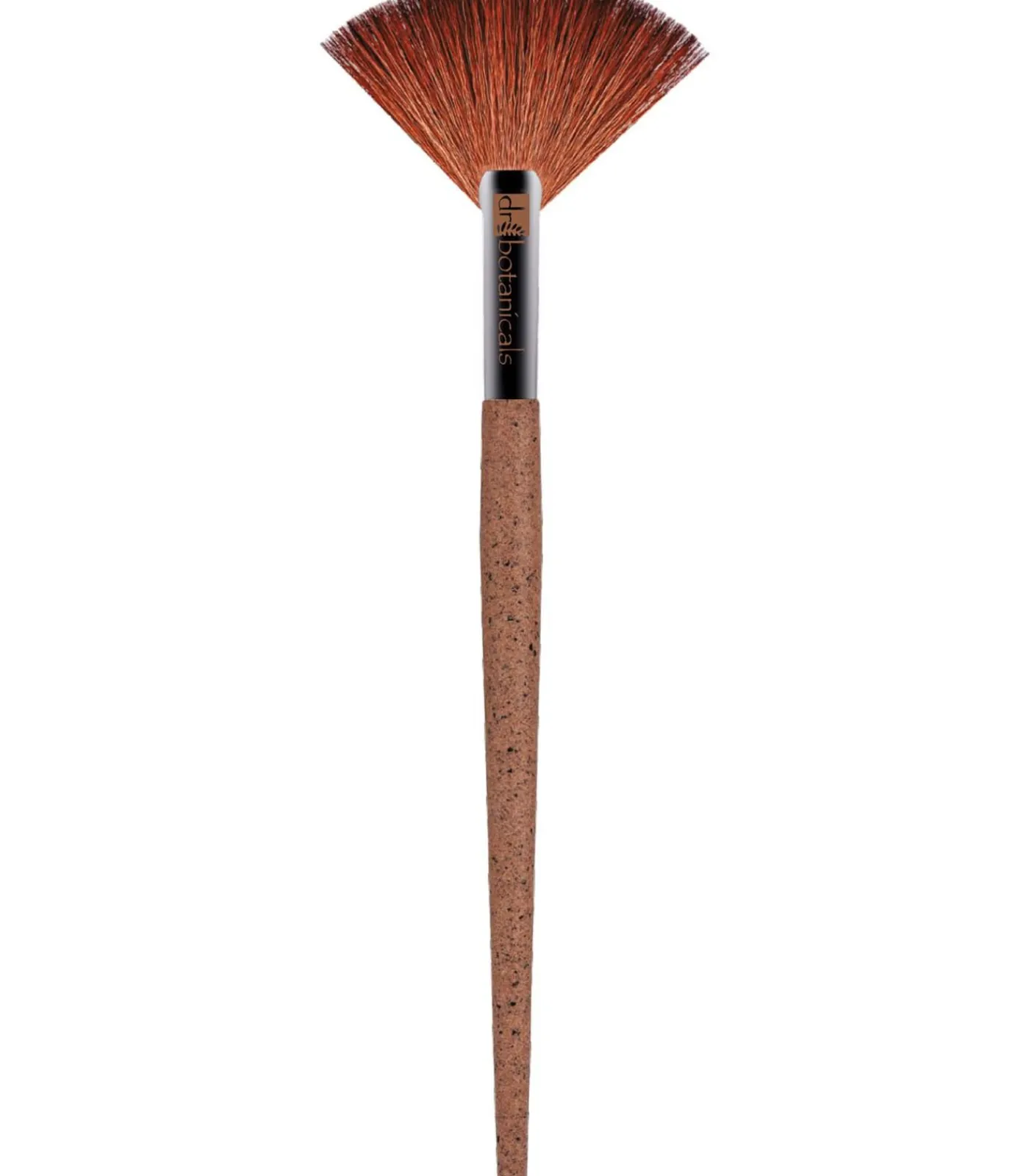 Dr Botanicals DB koffiedik waaierborstel