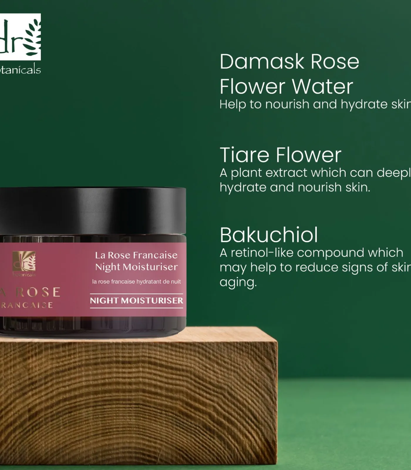 Outlet DB La Rose Française - Nachtcrème Skincare