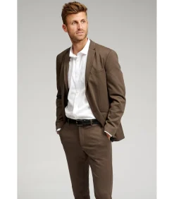 Best De Originele Performance Blazer - Donkerbruin Heren Kostuums & Blazers