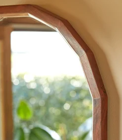 Best Decoratieve spiegel in massief palissanderhout 120x56 cm Jade Spiegels