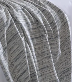 Deken 2 personen Melange 200x220 cm Lichtblauw Bedspreien