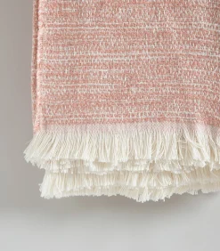 Chakra Deken 1 persoon Melange 160x220 cm Lichtroze