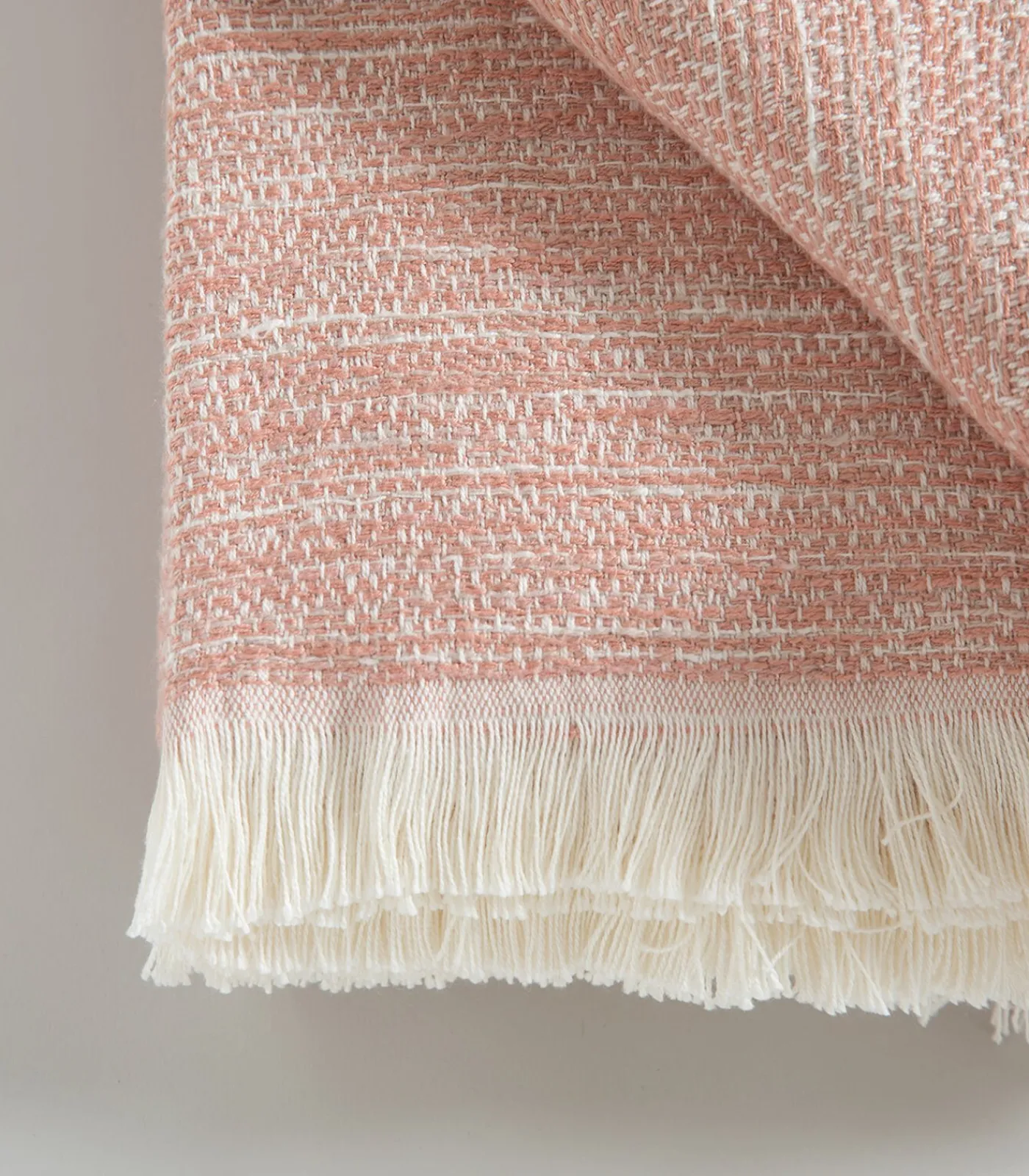 Chakra Deken 1 persoon Melange 160x220 cm Lichtroze