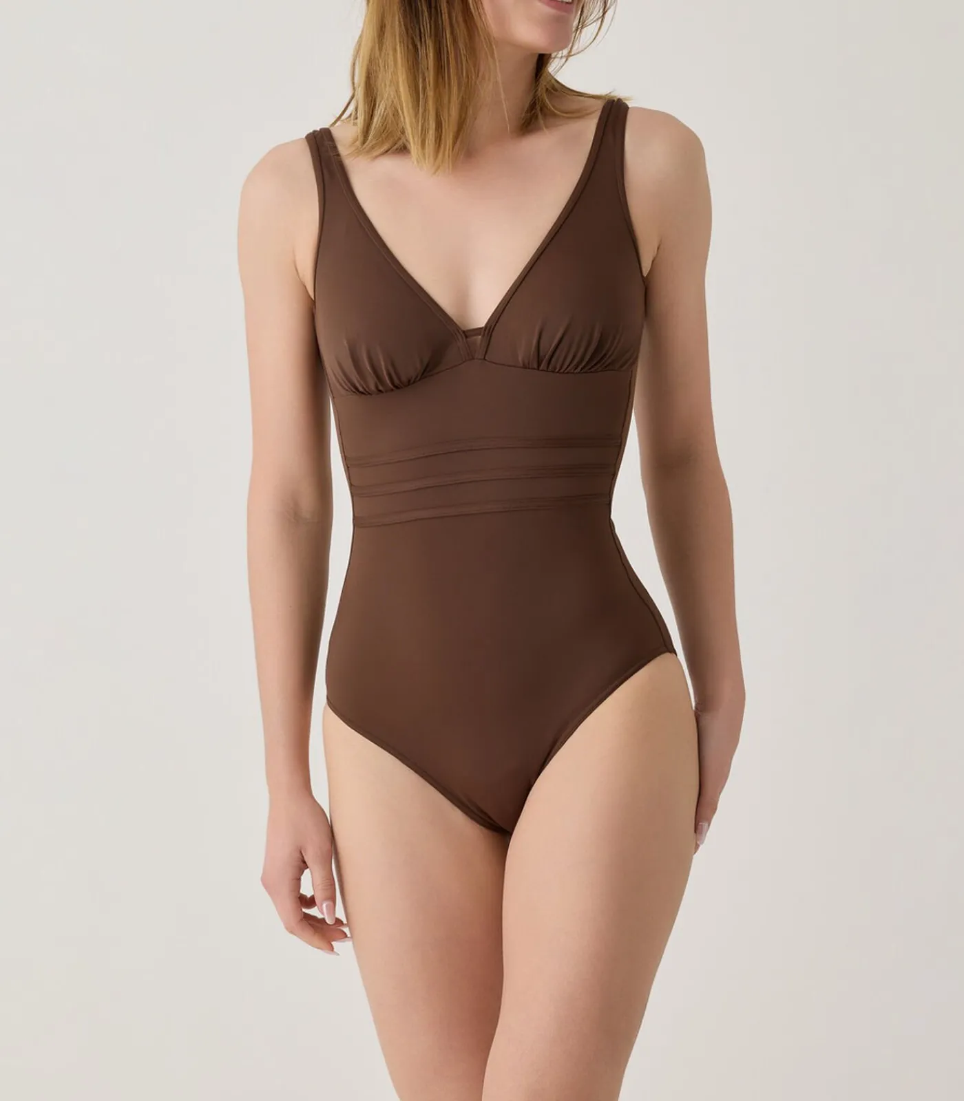 DAMES Janine Robin 1-delig badpak met verstelbare cups Idylle