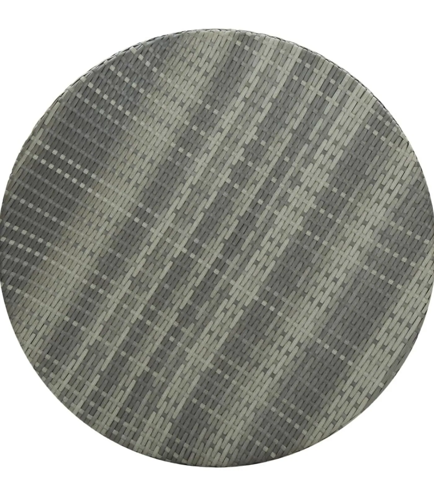 vidaXL 5-delige Tuinbarset poly rattan grijs