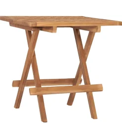 Best 3-delige Tuinset inklapbaar met kussen massief teakhout Tuinmeubelen