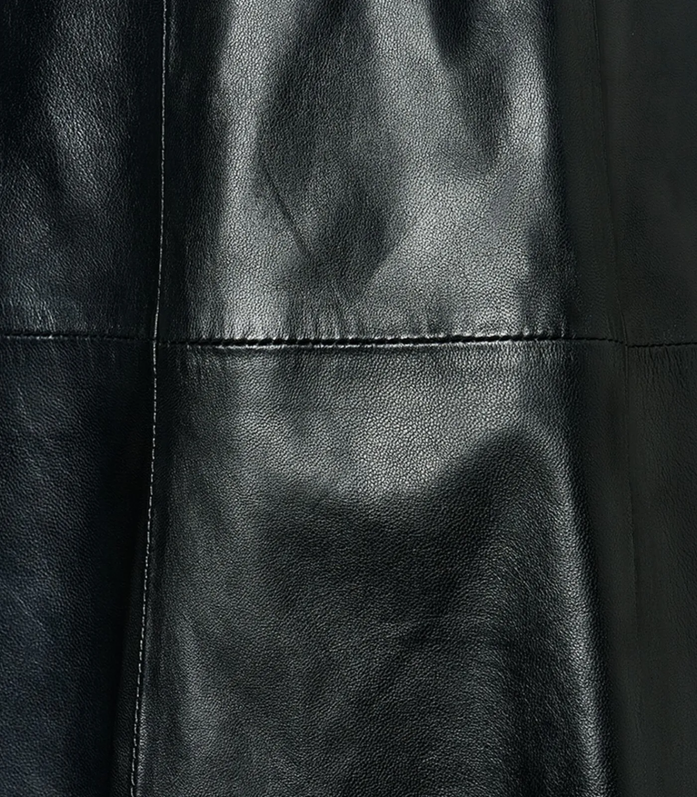 Sale Delilah Leren Rok Zwart DAMES Rokken