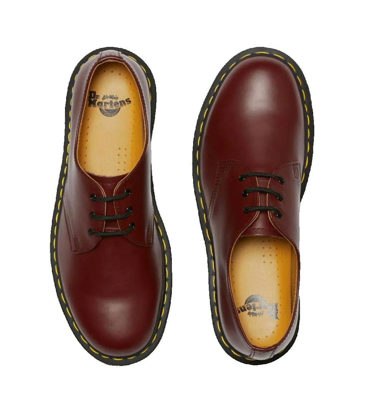Heren Dr Martens Derby schoenen Dr. Martens 1461 Smooth rood