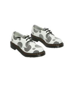 Heren Dr Martens Derby schoenen Dr. Martens 1461 Polka Dot Smooth wit