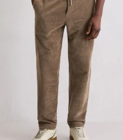 Outlet DfC corduroy joggingbroek regular Heren Broeken & Shorts