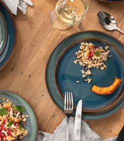 Best Diep bord Crafted Denim Tafelgerei