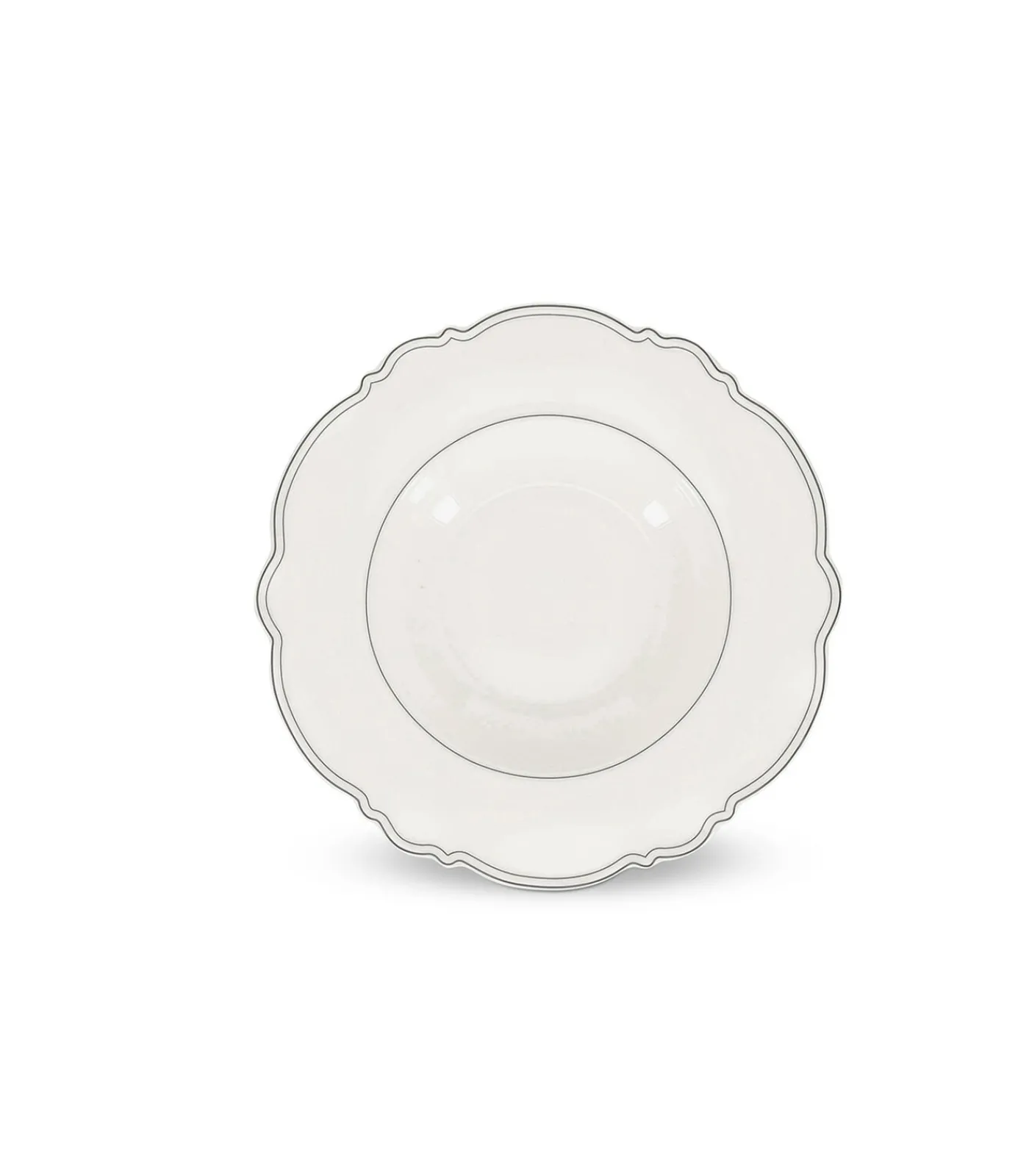 Clearance Diep bord 23,5/14xH3,5cm Odette - set/2 Tafelgerei