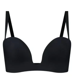 Discount Diepe Duik Strapless Bh | Zwart M DAMES Corrigerend Ondergoed