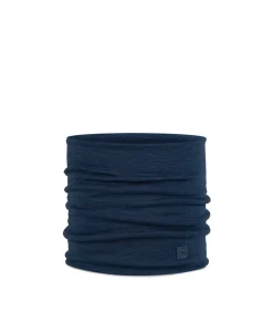 Heren BUFF Dikke halswarmer van merinowol Solid