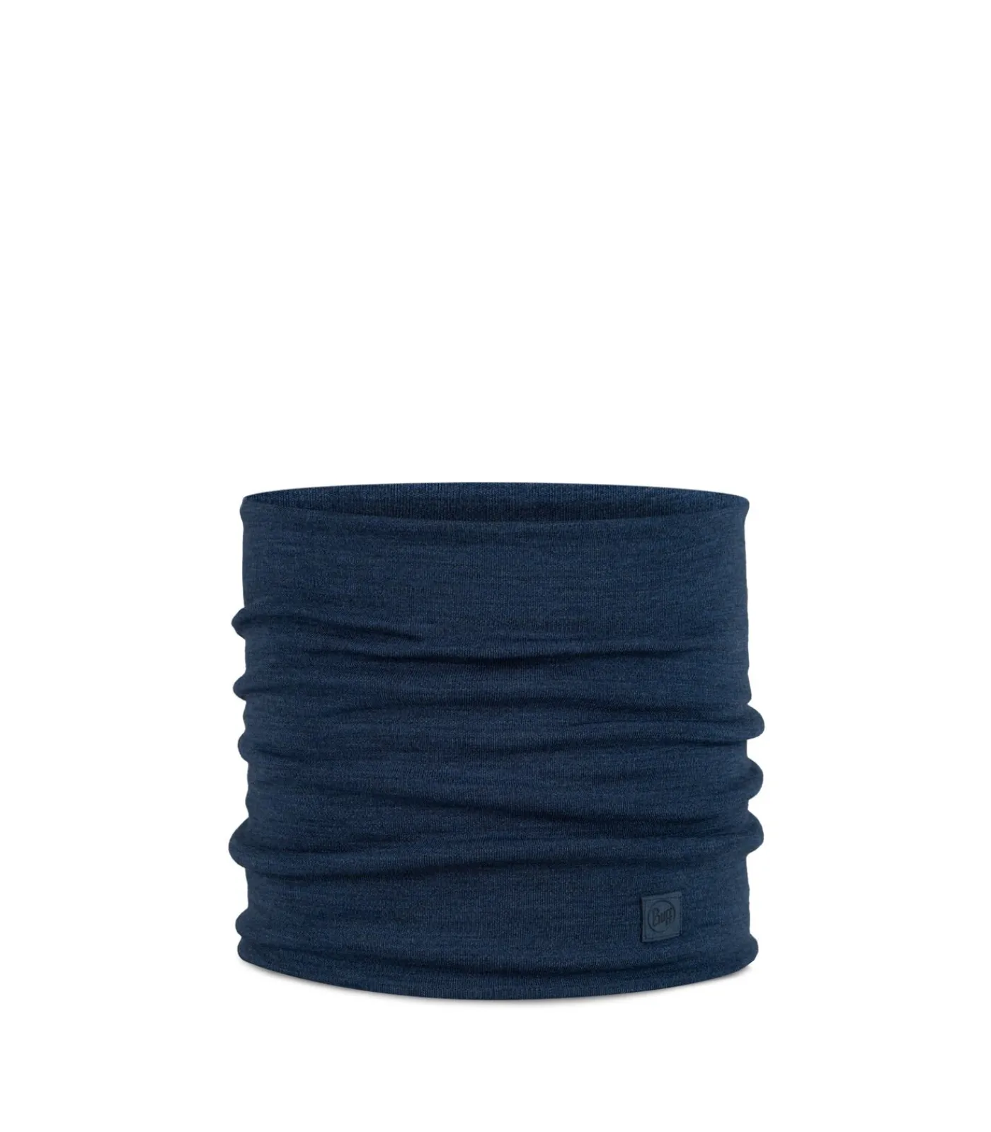 Heren BUFF Dikke halswarmer van merinowol Solid