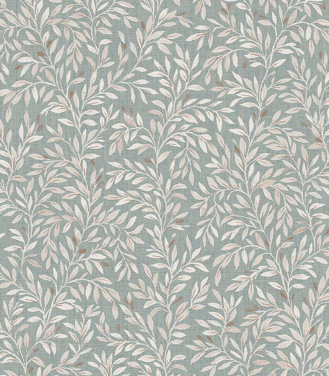 Best Ditsy Leaf Blauw 10mx52cm Wanddecoratie