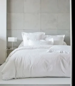 Blanc des Vosges DIVINE Blanc - Laken Jacquard katoen