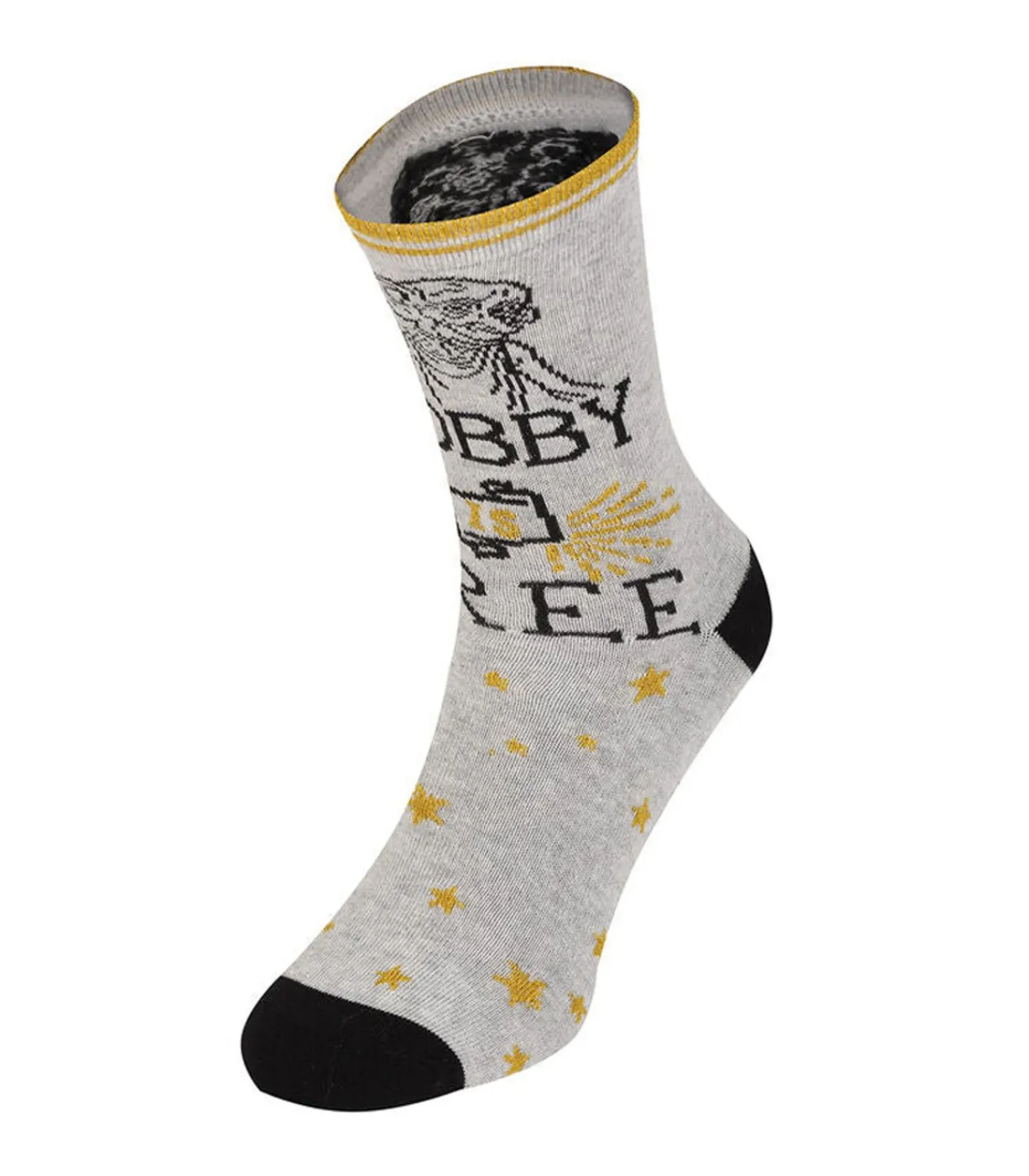 DAMES HARRY POTTER DOBBY IS FREE - Sokken - Grijs