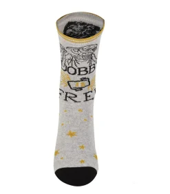 DAMES HARRY POTTER DOBBY IS FREE - Sokken - Grijs