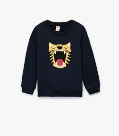 Kinderen Koton Donkerblauw Kinder Sweatshirt Lange Mouwen