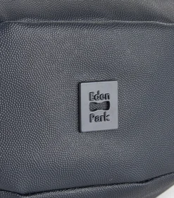 Online Donkerblauw lederen ovale kast Toiletaccessoires