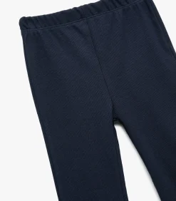 Best Donkerblauwe Meisjes Legging Flared Katoen Kinderen Broeken & Shorts