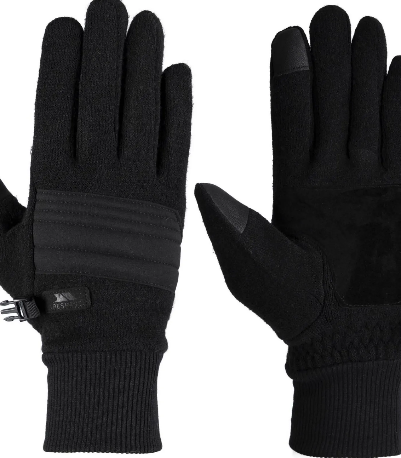 Heren Trespass DOUGLAS - Ski-handschoenen - Zwart