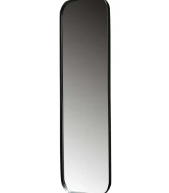 WOOOD Doutzen Spiegel - Metaal - Zwart - 170x40x5