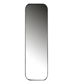WOOOD Doutzen Spiegel - Metaal - Zwart - 170x40x5