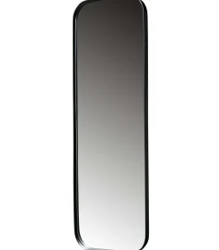 WOOOD Doutzen Spiegel - Metaal - Zwart - 170x40x5