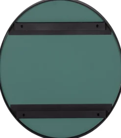 WOOOD Doutzen Spiegel - Metaal - Zwart - 50x50x5