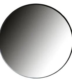 WOOOD Doutzen Spiegel - Metaal - Zwart - 115x115x5