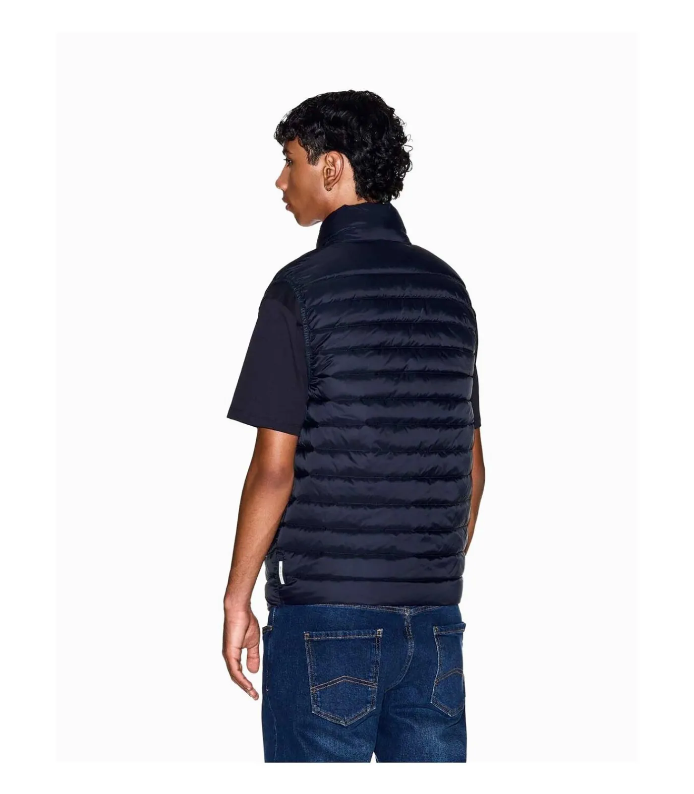 Heren Armani Exchange Conn Down Waistcoat