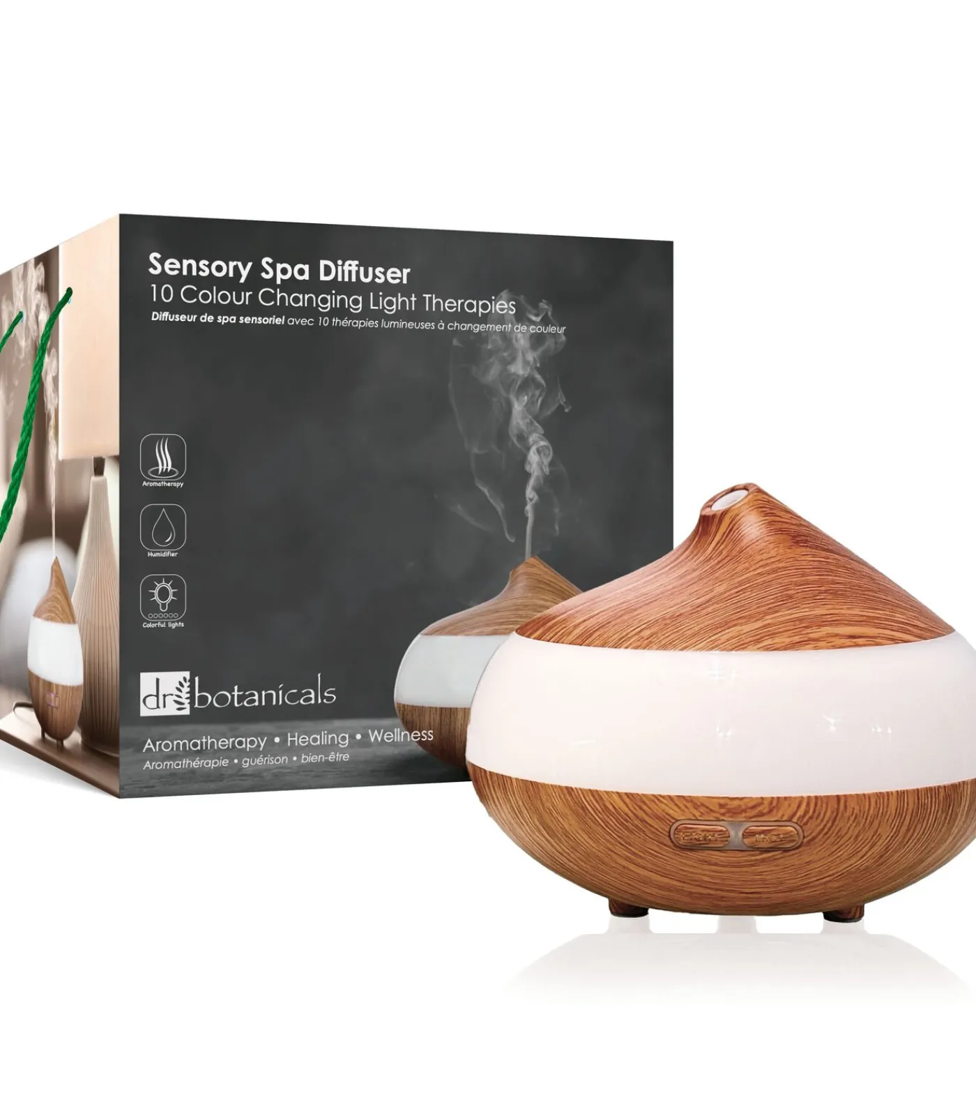 Dr Botanicals Kerst Ontspannende Roos Diffuser Kit met Sandelhout & Bergamot Kaars