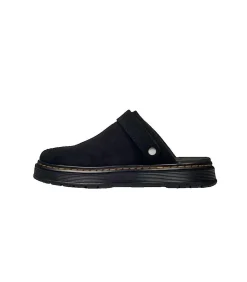 Heren Dr Martens Dr. Martens suède zwarte mules