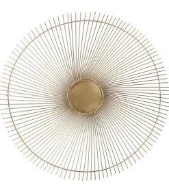 S|P Collection Draadmand 53xH5cm goud twisted Iris